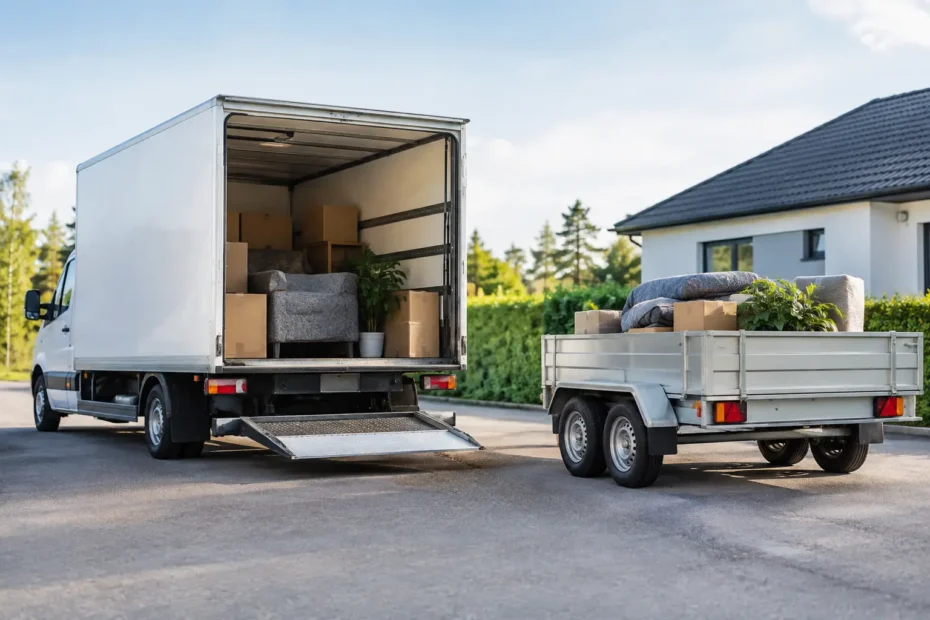 Flyttebil versus trailer til din flytning